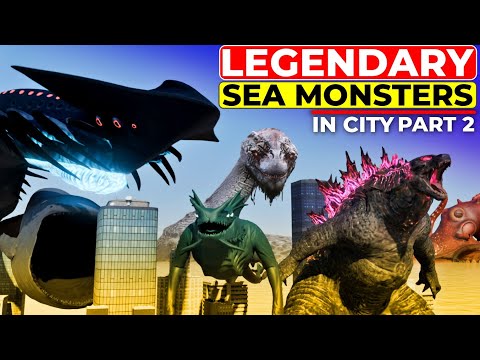 What If Legendary Sea Monsters Appeared in Cities? PART 2 | BLOOP vs EL GRAN MAJA
