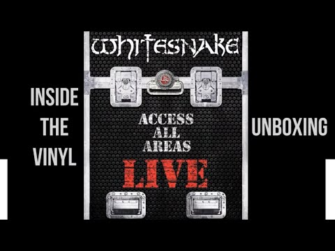 INSIDE THE VINYL - UNBOXING: WHITESNAKE - ALL ACCESS LIVE (VINYL AND CD BOX SET)