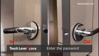 Electronic SMART Lever Lock - LOCKSIS Keyless Digital door lock - Smart door lock