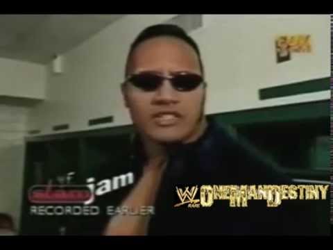 WWF Slamjam(5/17/1999)The Rock Interview
