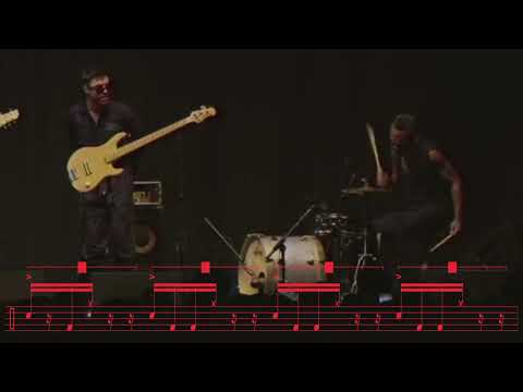 NATE SMITH DRUM SOLO// (TRANSCRIPTION) LOST MY TREBLE LONG AGO