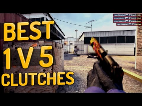CS:GO - Best 1v5 Clutches ft. Shroud, NiKo, ScreaM & Hiko