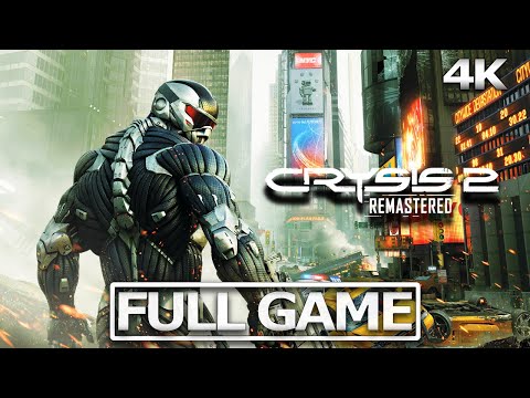 CRYSIS 2 REMASTERED Full Gameplay Walkthrough / No Commentary【FULL GAME】4K 60FPS Ultra HD