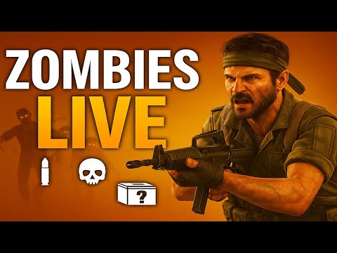 Black Ops Zombies Live Commentary: CHAOS, CAT STORIES & FART SCIENCE