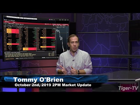 October 2nd, 2019 - 2PM ET Market Update on TFNN