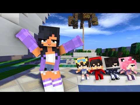 CHICKEN WING COUPLE DANCE APHMAU CREW NICO AND CASH - MINECRAFT ANIMATION #shorts