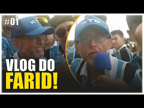 FARID NO POVO! TRAGO, ALENTO, AMIZADE E REVERÊNCIA! - GREnal 438 - VLOG DO FARID #01
