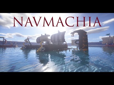 Unleash epic battles in Latin! Survive Naumachia in Minecraft!