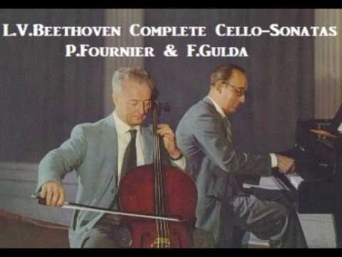 L.V.Beethoven Complete Cello-Sonatas [ P.Fournier & F.Gulda ] (1959)