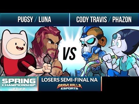 Cody Travis & Phazon vs Pugsy & Luna - Losers Semi-Final - Spring Championship 2022 - NA 2v2