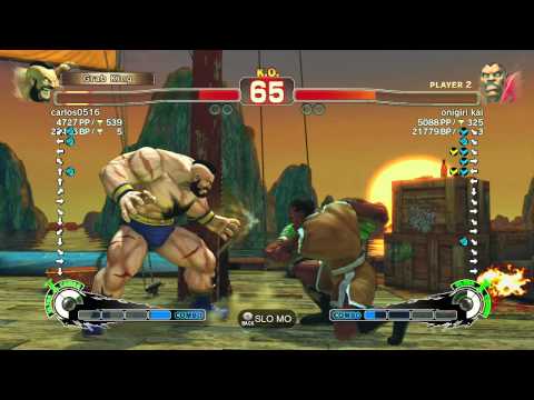 SSFIVAE~ Zangief (carlos0516) vs.  Balrog (onigirl kai) HD
