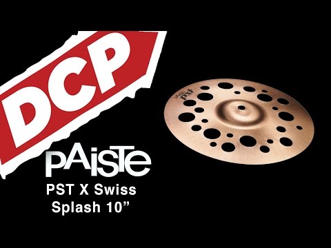 Paiste PST X Swiss Splash Cymbal 10" image 3