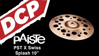 Video thumbnail for Paiste PSTX Swiss Splash Cymbal 10" by Drum Center of Portsmouth