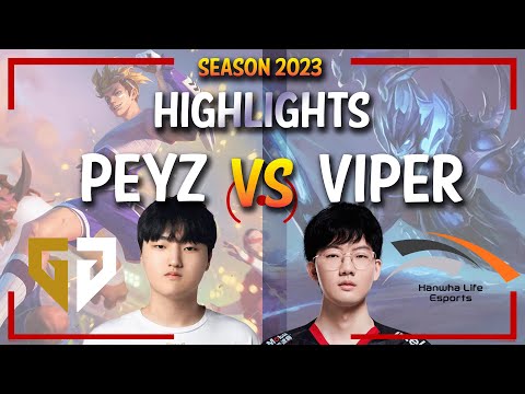 Gen Peyz vs HLE Viper - HIGHLIGHTS - Peyz EZREAL vs DRAVEN