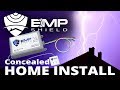 Concealed EMP Shield Installation Home Electromagnetic Pulse And Lightning Protection