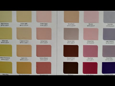 nippon paint colour combination chart | wall painting chart | latest colour combination chart