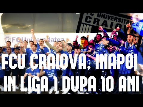 FC Universitatea Craiova 1948, înapoi în Liga 1 dupa 10 ani! Ultimele momente ale meciului decisiv