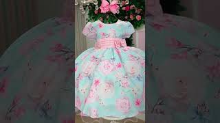Vídeo de Vestido Ysa Infantil Jardim Encantado Azul Bebê