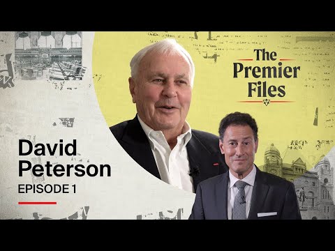 The Premier Files: David Peterson | The Premier Files