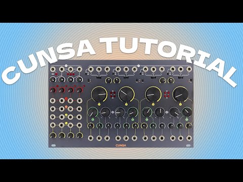 Frap Tools CUNSA in-depth tutorial  |  Eurorack quadruple multimode analog filter module