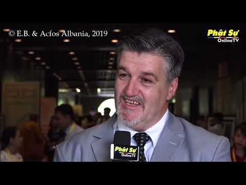 Ermal Bega - Interview in Vietnam, Vesak Celebrations 2019