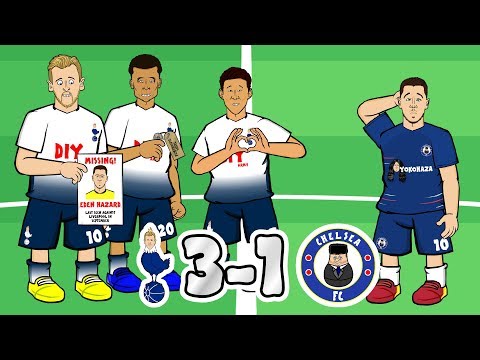 ⚪TOTTENHAM vs CHELSEA🔵 3-1! Glory Glory Tottenham Hotspur! (Parody Goals Highlights)