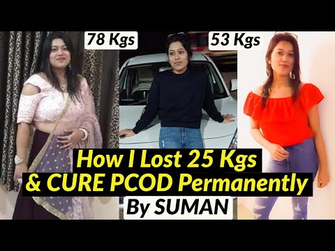 How She Lost 25 Kgs & Cure PCOD Permanently |Weight Loss Transformation & Motivation Tips|Fat to Fab Video