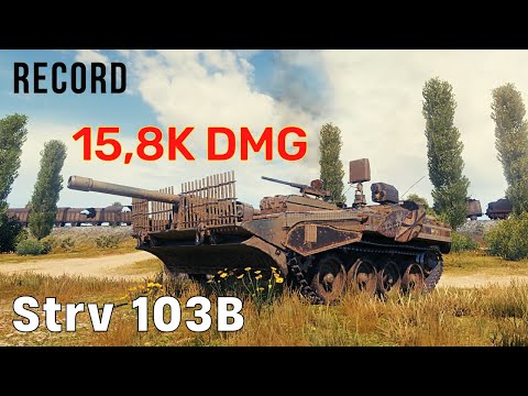Strv 103B - RECORD 15,8K DAMAGE