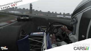 Project CARS Lotus 98T Real Onboard at Hockenheim Classics