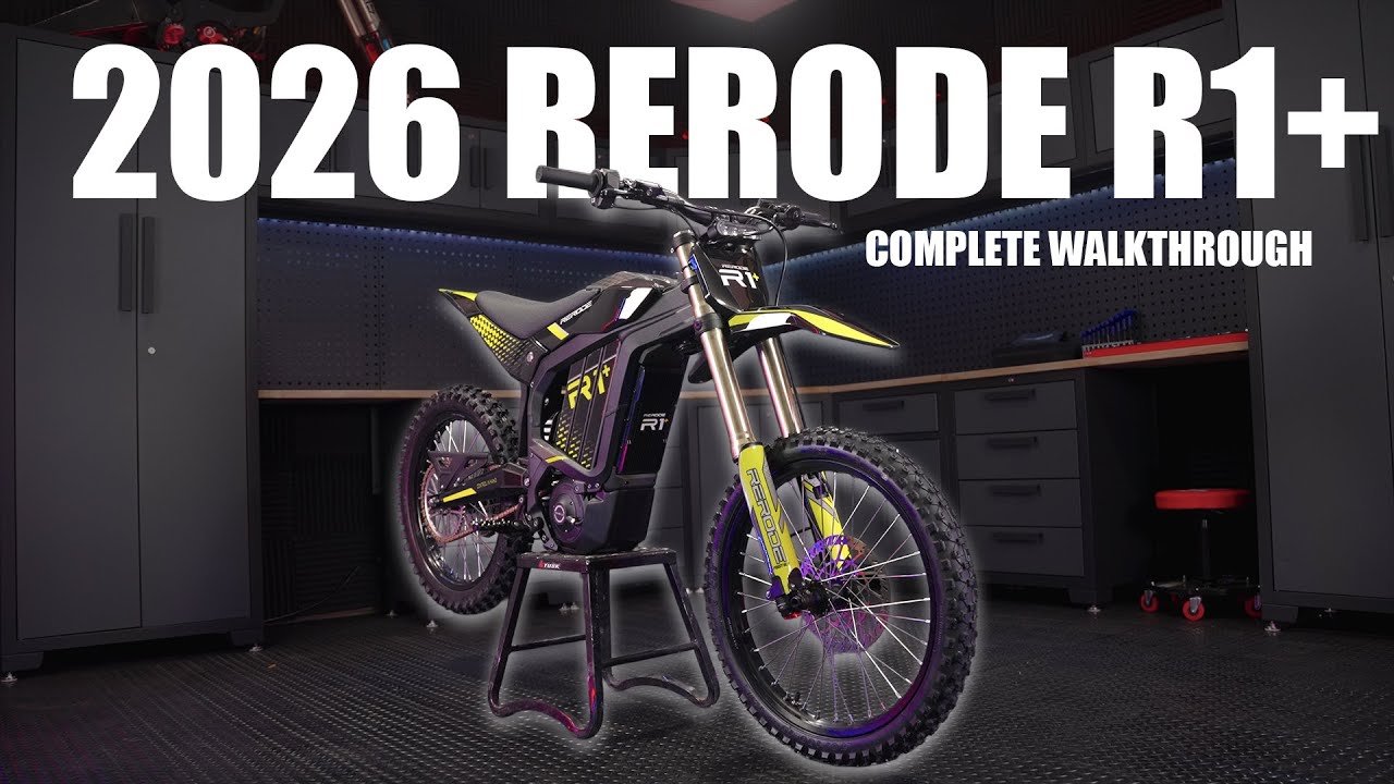 ReRode R1+ Electric Dirt Bike Unboxing & Full Specs Breakdown