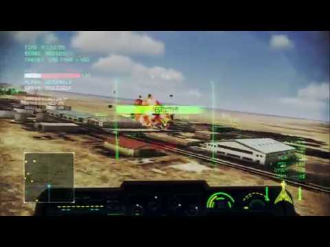 Ace Combat Infinity: GAF-1 Varcolac (Level 1) vs Pipeline Destruction