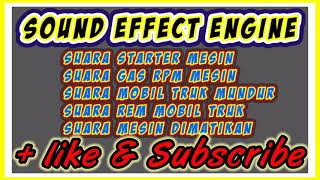 Download lagu SIMULASI SUARA TRUK - SUARA START ENGINE - GAS RPM - MOBIL TRUK MUNDUR - SUARA REM - STOP ENGINE mp3