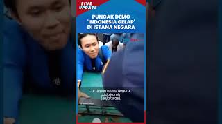 BEM Seluruh Indonesia akan Gelar Puncak Demo di Bertajuk "Indonesia Gelap" di Depan Istana Negara