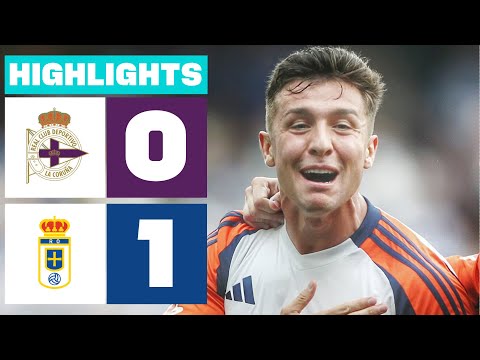 RC DEPORTIVO 0 - 1 REAL OVIEDO | HIGHLIGHTS LALIGA HYPERMOTION