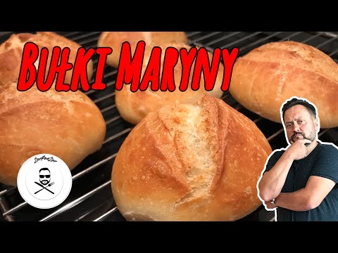 NAJLEPSZE BUŁKI NA ŚWIECIE - chrupiące bułki Maryny z mąki orkiszowej w domowej piekarni.