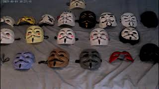 My Hacker Mask collection