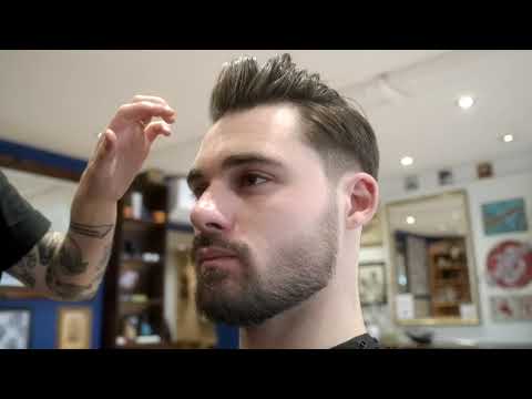 KB Barber Ambassador Jen Winters cut and style using Grooming Spray x Powder Wax