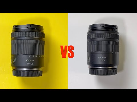 Canon RF28-70mm F2.8 vs RF24-105mm F4-7.1 #canon