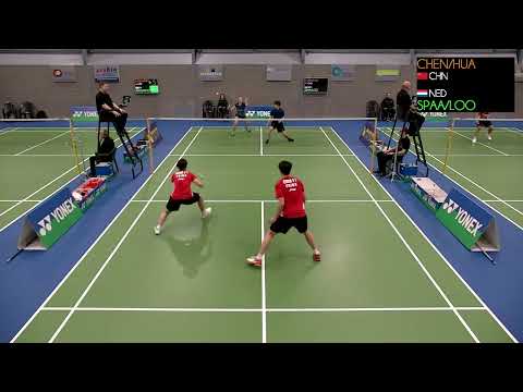 Chen Yi Jiang & Huang Xin Yao 🇨🇳 - Casper Spaans & Meerte Loos 🇳🇱, XD, Yonex Dutch Junior Int. 2023