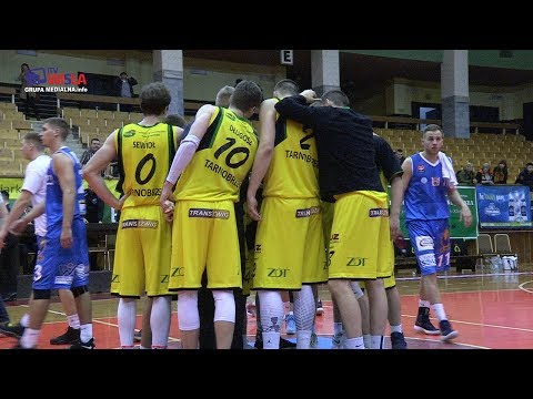 SIARKA TARNOBRZEG - NOTEĆ INOWROCŁAW 77:70 (39:30) - FRAGMENTY MECZU I WYWIADY