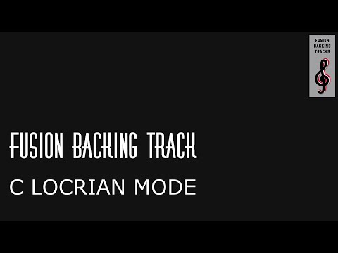 Fusion Backing Track | C LOCRIAN MODE | Db Major