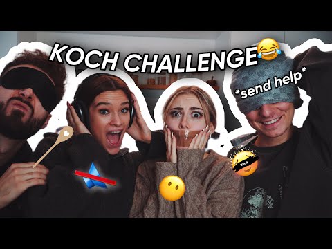 COOKING CHALLENGE 😂 *deaf, mute & blind* with @nicole-don & Marcelo | stineundmarc