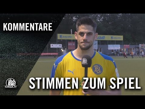 Die Stimmen zum Spiel | TuS Osdorf - HSV Barmbek-Uhlenhorst (2. Spieltag, Oberliga Hamburg)
