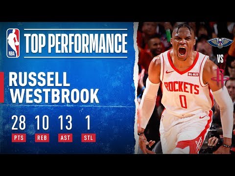 Russell Westbrook MAKES HISTORY, Moves To No. 2 ALL-TIME In Triple-Doubles | Oct. 26, 2019