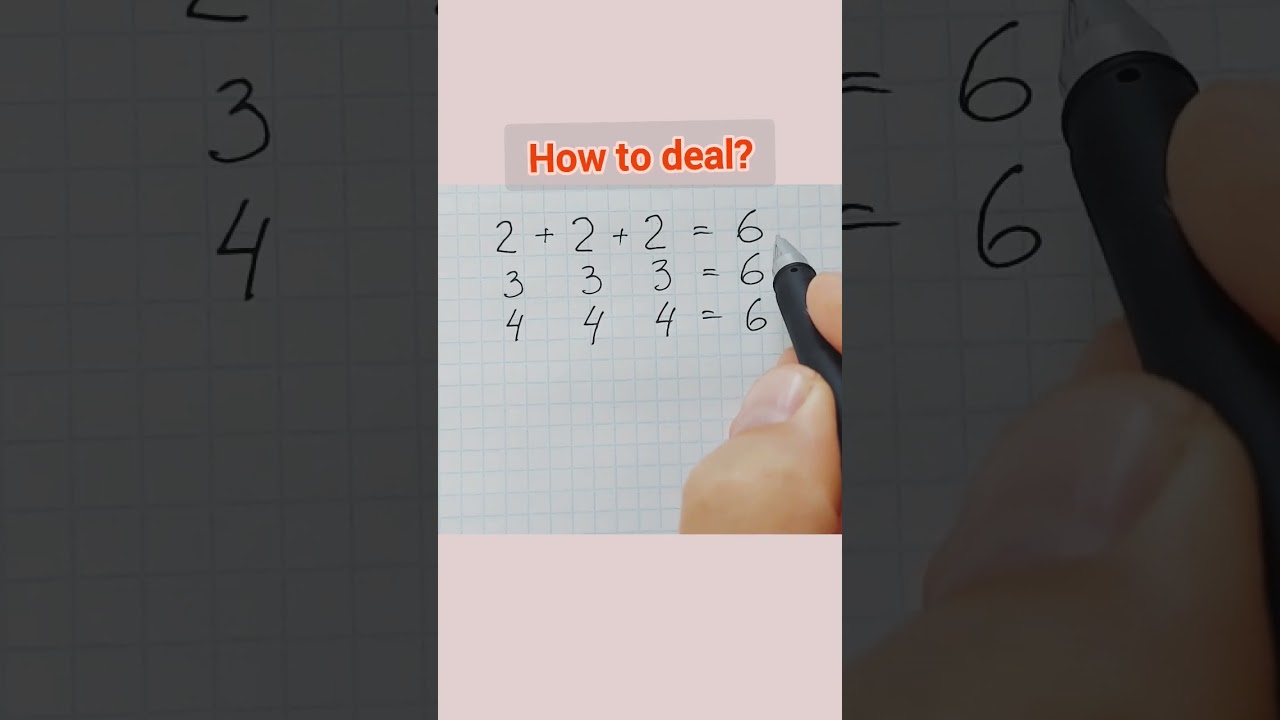 Math challenge question #mathpuzzle #mathhack #mathstricks #logic