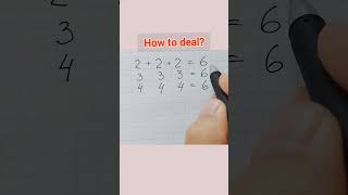 Math challenge question #mathpuzzle #mathhack #mathstricks #logic