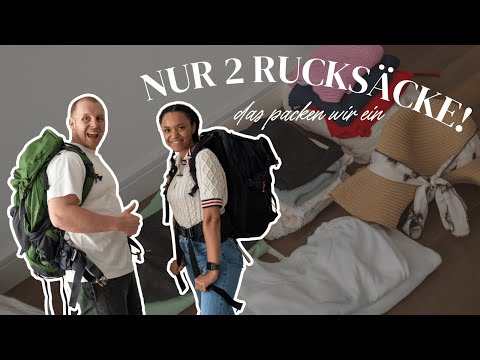 Weltreise Packliste 2025 | Minimalismus extrem, wir leben ab sofort aus dem Rucksack