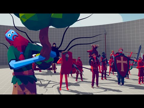 TREE GIANT vs EVERY FACTION - Totally Accurate Battle Simulator TABS