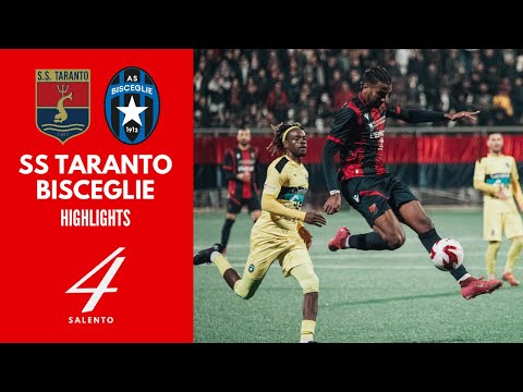 Taranto - Bisceglie 2-1: gol e highlights | Coppa Italia Eccellenza
