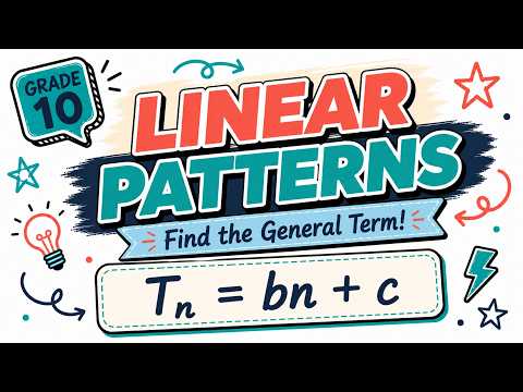 Linear Number Patterns Introduction